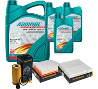 DENCKERMANN Controllo Set ADDINOL GIGA LIGHT 5W-30 8L Per MINI Mini One BMW