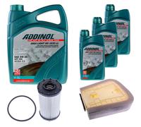DENCKERMANN Controllo Set ADDINOL GIGA LIGHT 5W-30 8L Per Porsche Cayenne