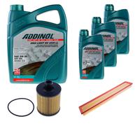 DENCKERMANN Controllo Set ADDINOL GIGA LIGHT 5W-30 8L Per Porsche Panamera