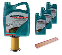 DENCKERMANN Controllo Set ADDINOL GIGA LIGHT 5W-30 8L Per Porsche Panamera