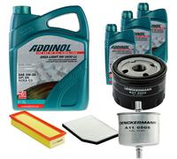DENCKERMANN Controllo Set ADDINOL GIGA LIGHT 5W-30 8L Per Renault Laguna I