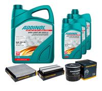 DENCKERMANN Controllo Set ADDINOL GIGA LIGHT 5W-30 8L Per Toyota RAV 4 II