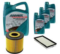 DENCKERMANN Controllo Set ADDINOL GIGA LIGHT 5W-30 8L Per Volvo V40 Kombi