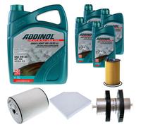 DENCKERMANN Controllo Set ADDINOL GIGA LIGHT 5W-30 9L Per Audi A8 3.0 TDI