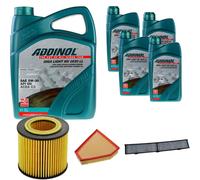 DENCKERMANN Controllo Set ADDINOL GIGA LIGHT 5W-30 9L Per BMW 3 Serie 325i 330i