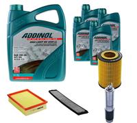 DENCKERMANN Controllo Set ADDINOL GIGA LIGHT 5W-30 9L Per BMW 3er Cabriolet