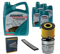 DENCKERMANN Controllo Set ADDINOL GIGA LIGHT 5W-30 9L Per BMW 3er Touring