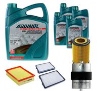 DENCKERMANN Controllo Set ADDINOL GIGA LIGHT 5W-30 9L Per BMW 5 Serie 523i 520i