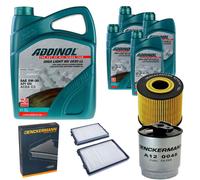 DENCKERMANN Controllo Set ADDINOL GIGA LIGHT 5W-30 9L Per BMW 5er Touring