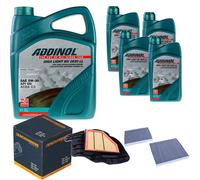 DENCKERMANN Controllo Set ADDINOL GIGA LIGHT 5W-30 9L Per BMW 6 Gran Coupe