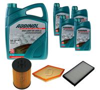 DENCKERMANN Controllo Set ADDINOL GIGA LIGHT 5W-30 9L Per BMW 6er Cabriolet