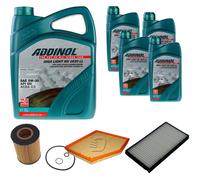 DENCKERMANN Controllo Set ADDINOL GIGA LIGHT 5W-30 9L Per BMW 6er Cabriolet