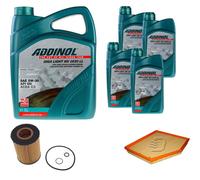 DENCKERMANN Controllo Set ADDINOL GIGA LIGHT 5W-30 9L Per BMW 6er Cabriolet