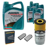 DENCKERMANN Controllo Set ADDINOL GIGA LIGHT 5W-30 9L Per BMW 7 Serie 730d