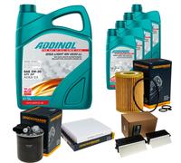 DENCKERMANN Controllo Set ADDINOL GIGA LIGHT 5W-30 9L Per Mercedes X-Klasse