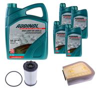 DENCKERMANN Controllo Set ADDINOL GIGA LIGHT 5W-30 9L Per Porsche Cayenne