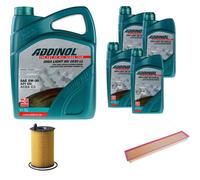 DENCKERMANN Controllo Set ADDINOL GIGA LIGHT 5W-30 9L Per Porsche Panamera