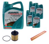 DENCKERMANN Controllo Set ADDINOL GIGA LIGHT 5W-30 9L Per Porsche Panamera