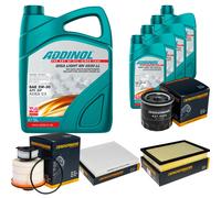 DENCKERMANN Controllo Set ADDINOL GIGA LIGHT 5W-30 9L Per Toyota Hilux VIII