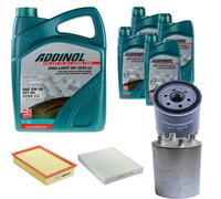 DENCKERMANN Controllo Set ADDINOL GIGA LIGHT 5W-30 9L Per VW California T5