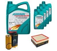 DENCKERMANN Controllo Set ADDINOL GIGA LIGHT 5W-30 9L Per VW LT 28-46 II