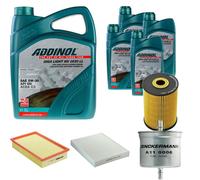 DENCKERMANN Controllo Set ADDINOL GIGA LIGHT 5W-30 9L Per VW Multivan V 3.2
