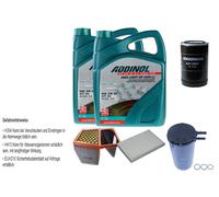 Denckermann Controllo Set Addinol Giga Luce 5W-30 10L per Iveco Quotidiano IV Fg