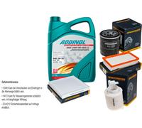 Denckermann Controllo Set Addinol Giga Luce 5W-30 5L per Kia Stonic 1.0