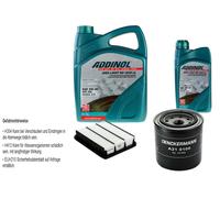 Denckermann Controllo Set Addinol Giga Luce 5W-30 6L per Mitsubishi Spazio