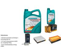 DENCKERMANN Controllo set ADDINOL GIGA LUCE 5W-30 6L per VW Polo 1.2 12V