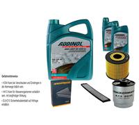 Denckermann Controllo Set Addinol Giga Luce 5W-30 7L per BMW Di 3er