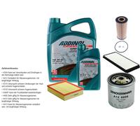 DENCKERMANN Controllo set ADDINOL SUPER LEGGERO 5W-40 6L per Mercedes Sprinter