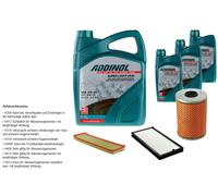 DENCKERMANN Controllo set ADDINOL SUPER LEGGERO 5W-40 8L per BMW serie 5 525tds