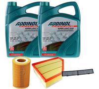DENCKERMANN Controllo Set ADDINOL SUPER LIGHT 5W-40 10L Per BMW 3er Touring