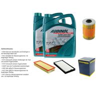 Denckermann Controllo Set Addinol Super Light 5W-40 10L per BMW 7er 735i Il