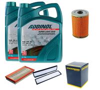 DENCKERMANN Controllo Set ADDINOL SUPER LIGHT 5W-40 10L Per Mercedes E-Klasse
