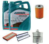 DENCKERMANN Controllo Set ADDINOL SUPER LIGHT 5W-40 10L Per Mercedes E-Klasse