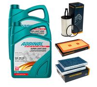 DENCKERMANN Controllo Set ADDINOL SUPER LIGHT 5W-40 10L Per Mercedes S-Klasse