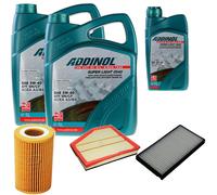 DENCKERMANN Controllo Set ADDINOL SUPER LIGHT 5W-40 11L Per BMW 5er Touring