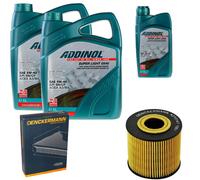 DENCKERMANN Controllo Set ADDINOL SUPER LIGHT 5W-40 11L Per BMW 5er Touring