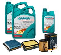 DENCKERMANN Controllo Set ADDINOL SUPER LIGHT 5W-40 11L Per Lexus LS 460