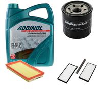 DENCKERMANN Controllo Set ADDINOL Super Light 5W-40 5 L per KIA Shuma II 1.8