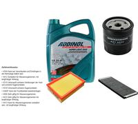 Denckermann Controllo Set Addinol Super Light 5W-40 5L per Albero Opel Calibra