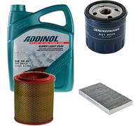 DENCKERMANN Controllo Set ADDINOL SUPER LIGHT 5W-40 5L Per Alfa Romeo 156
