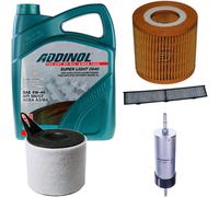 DENCKERMANN Controllo Set ADDINOL SUPER LIGHT 5W-40 5L Per BMW 3 Serie 316i