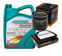 DENCKERMANN Controllo Set ADDINOL SUPER LIGHT 5W-40 5L Per Chevrolet Captiva