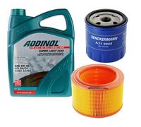 DENCKERMANN Controllo Set ADDINOL SUPER LIGHT 5W-40 5L Per Citroën Berlingo