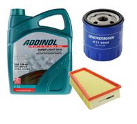 DENCKERMANN Controllo Set ADDINOL SUPER LIGHT 5W-40 5L Per Citroën Berlingo
