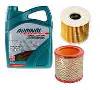 DENCKERMANN Controllo Set ADDINOL SUPER LIGHT 5W-40 5L Per Citroën Berlingo