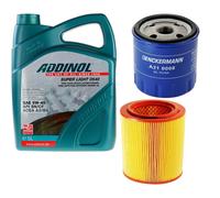 DENCKERMANN Controllo Set ADDINOL SUPER LIGHT 5W-40 5L Per Citroën Berlingo
